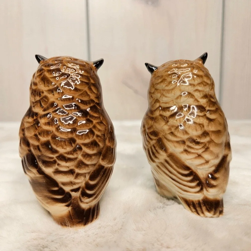 *OWLS Salt & Pepper Shaker S&P VINTAGE 3